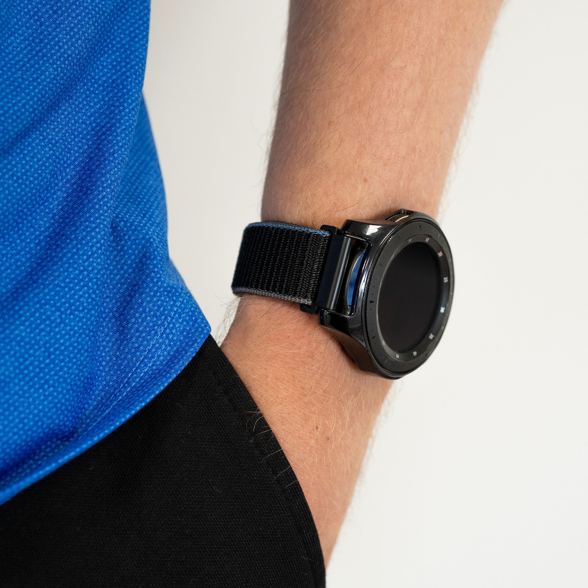 Garmin Forerunner 265 nylon bandje (charcoal)