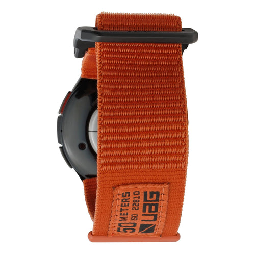 UAG Samsung Galaxy Watch 6 44mm nylon bandje (oranje)