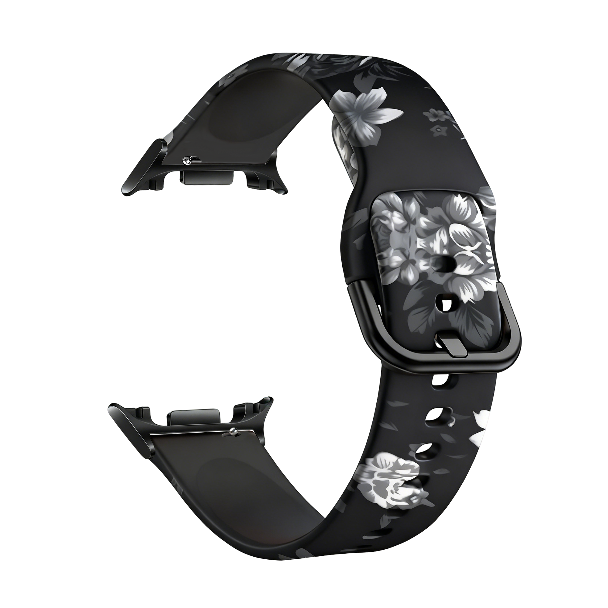 Samsung Galaxy Watch 8 - 44mm Grey Flower bandje