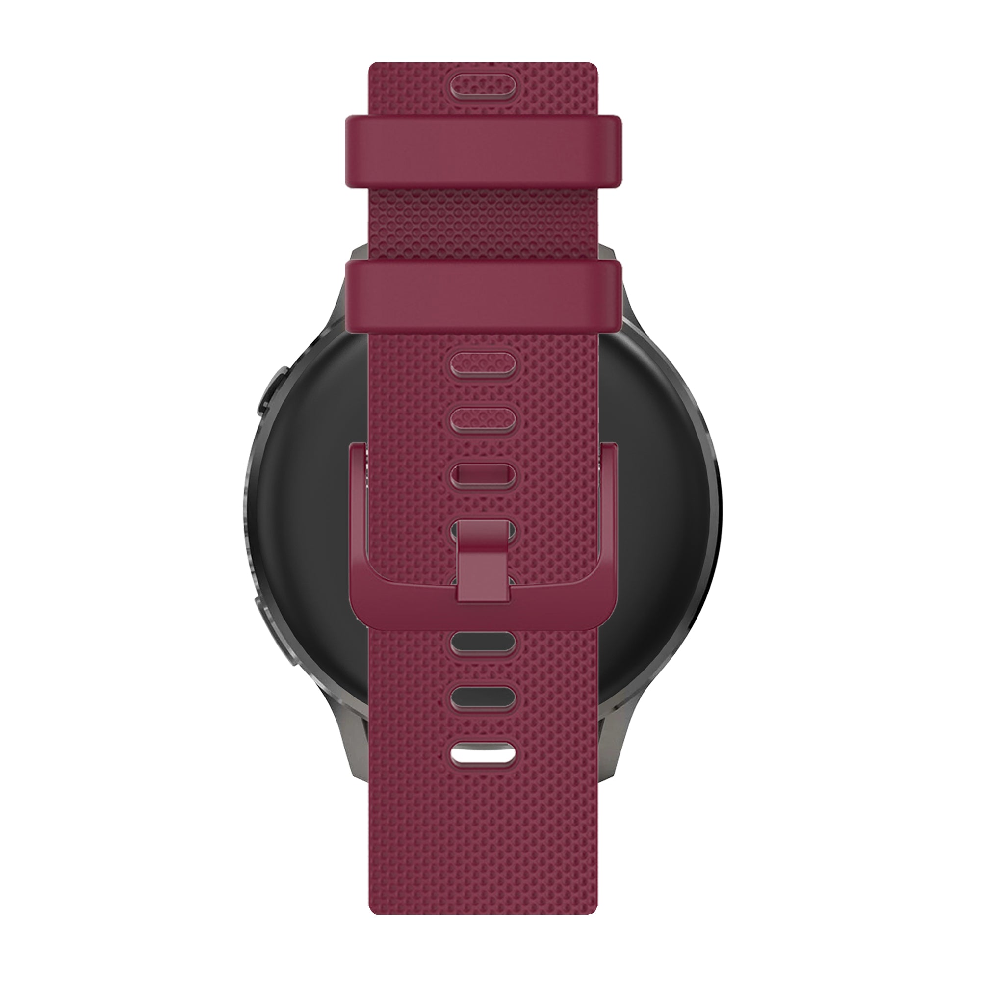 Bandz Garmin Forerunner 645 siliconen band 'Premium' (wijnrood)