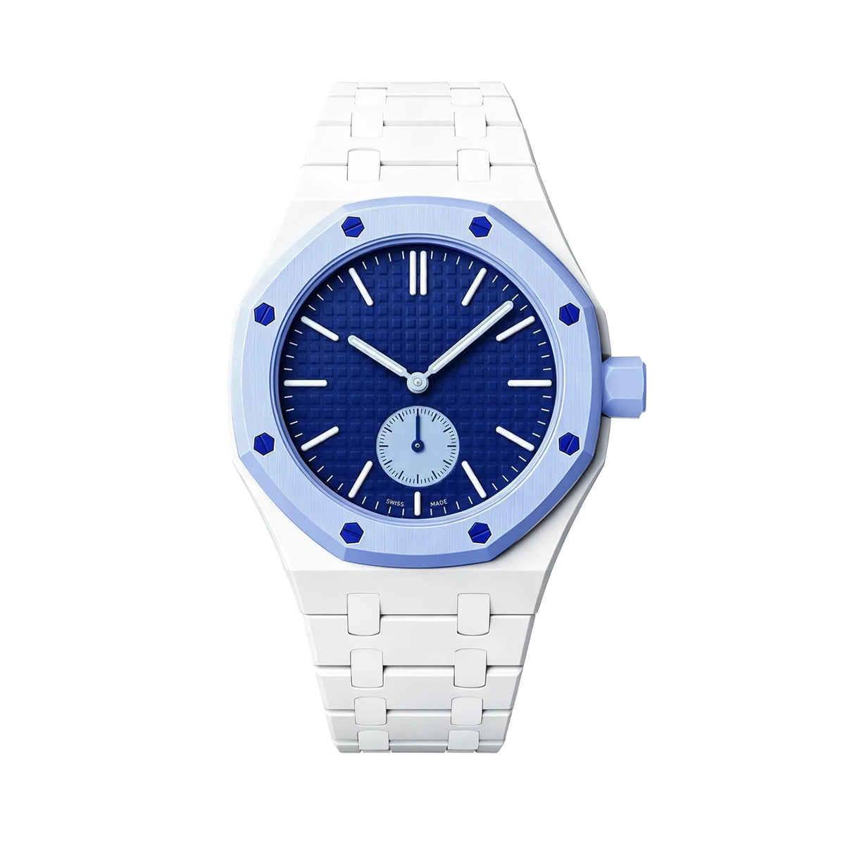 Swatch Royal Pop Bioceramische band - 3 uur (wit)