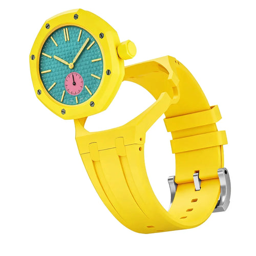 Swatch Royal Pop Silicone Strap - 3 O'Clock (Yellow)