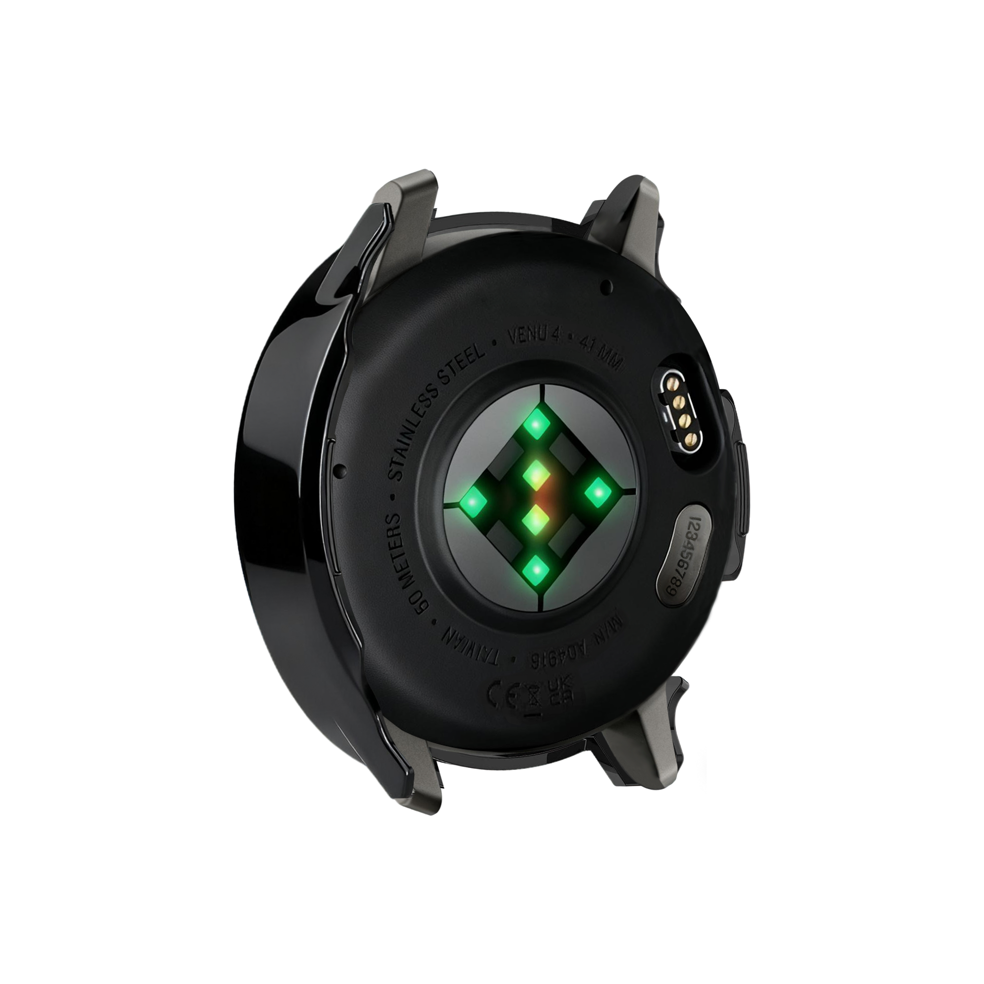 Bandz Garmin Venu 4 - 41mm PC hoesje met glas (zwart)