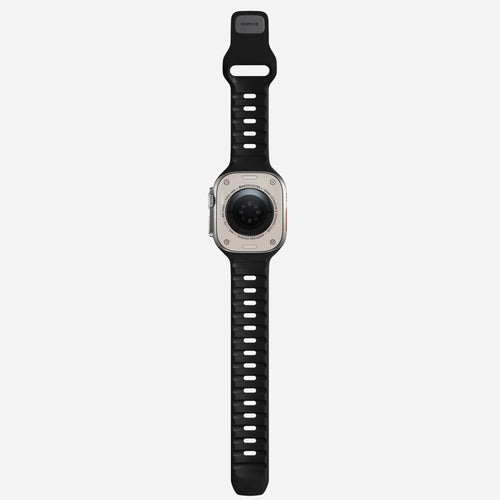 Nomad Sport Apple Watch siliconen bandje (zwart)