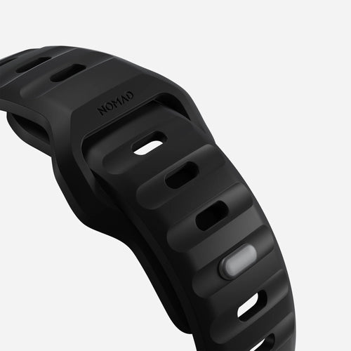 Nomad Sport Apple Watch siliconen bandje (zwart)