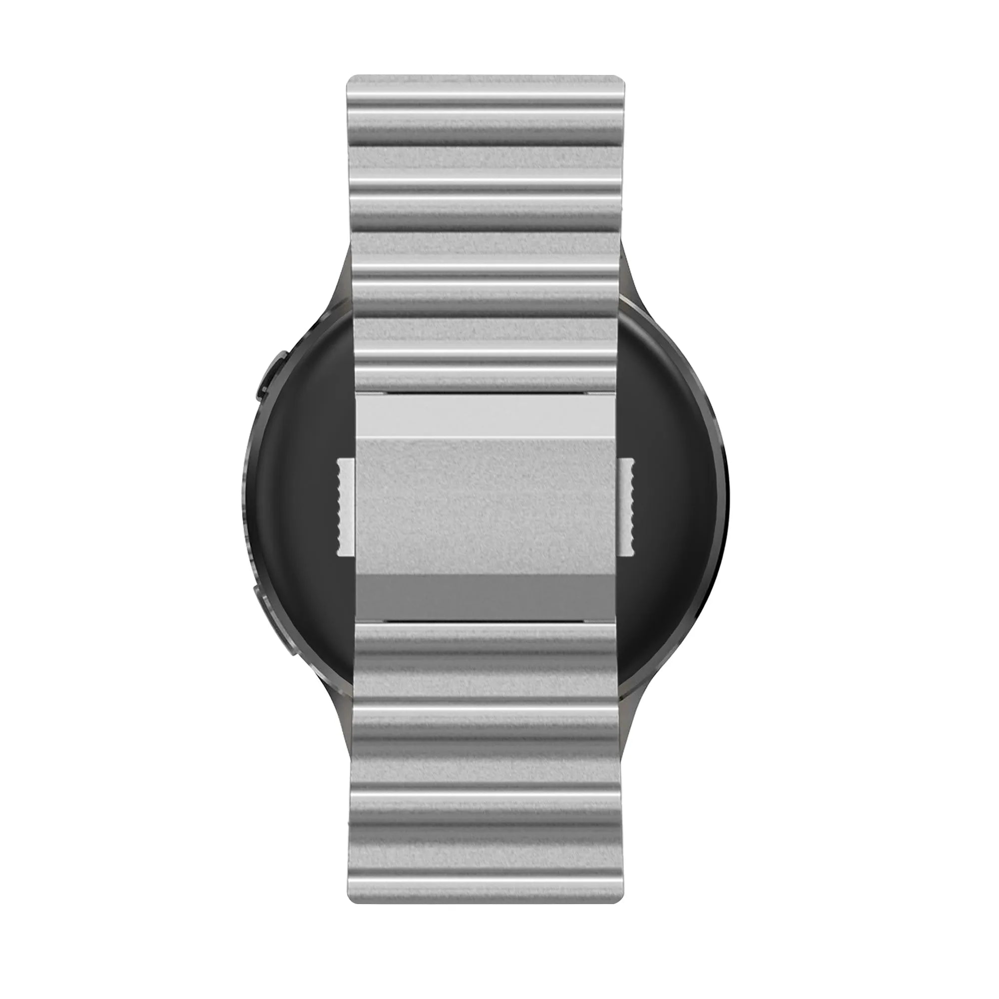 Bandz Oppo Watch X premium stalen band 'Ocean' (zilver)