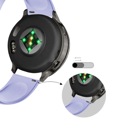 Bandz Garmin Vivoactive 3 sport band 'Deluxe' (lila)