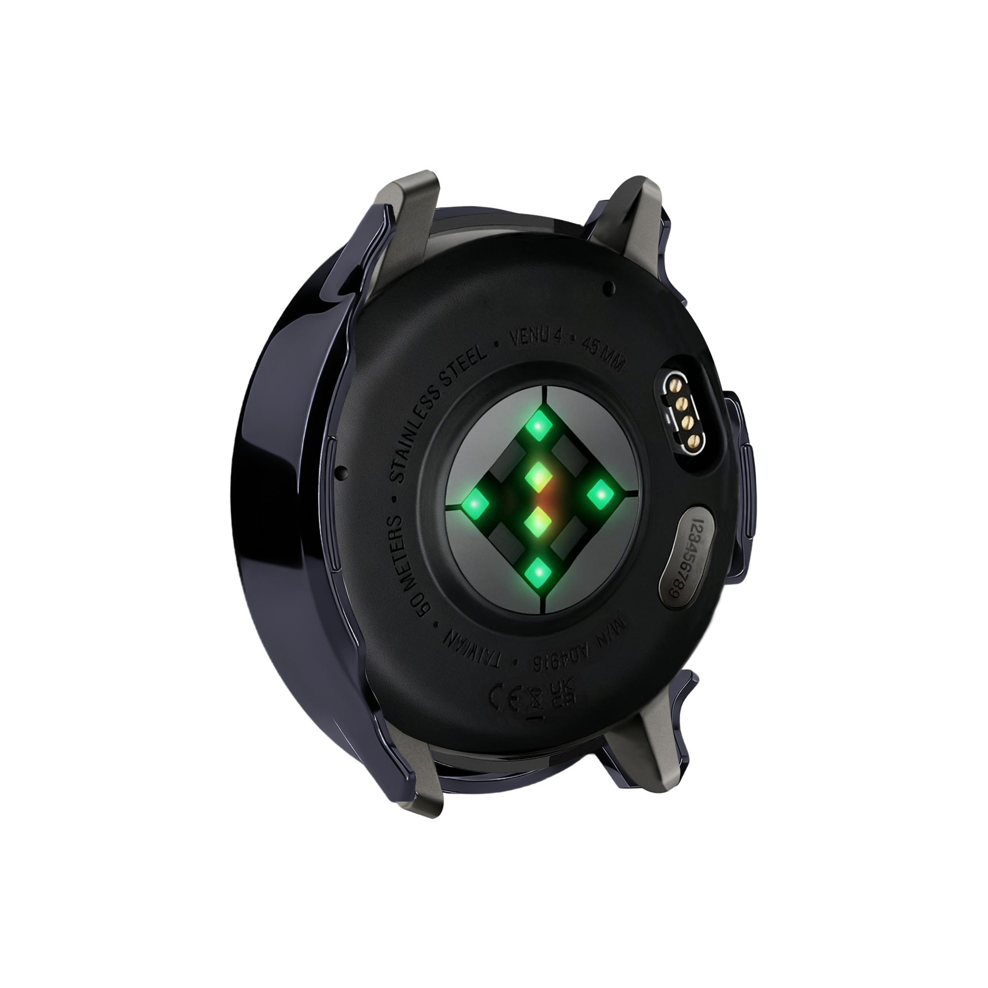 Bandz Garmin Venu 4 - 45mm PC hoesje met glas (blauw)