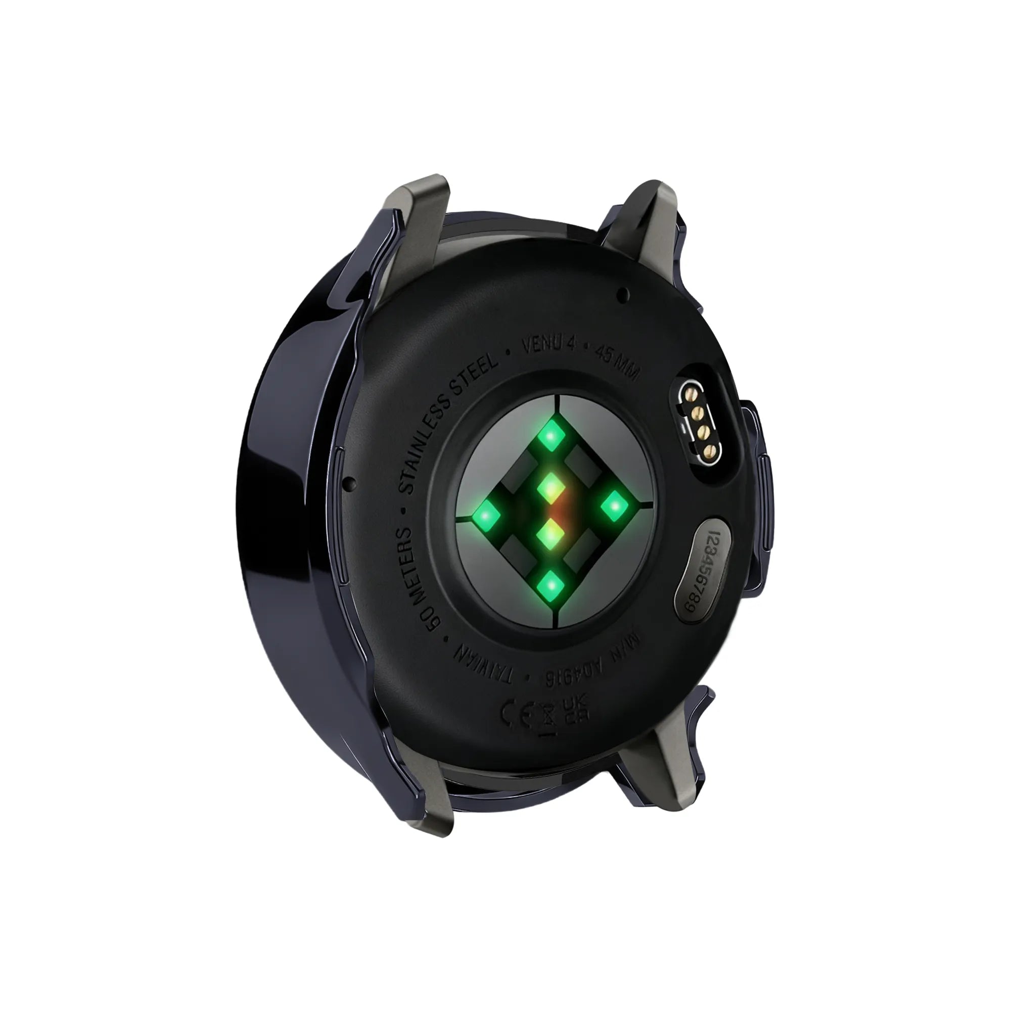 Bandz Garmin Venu 4 - 45mm PC hoesje met glas (blauw)