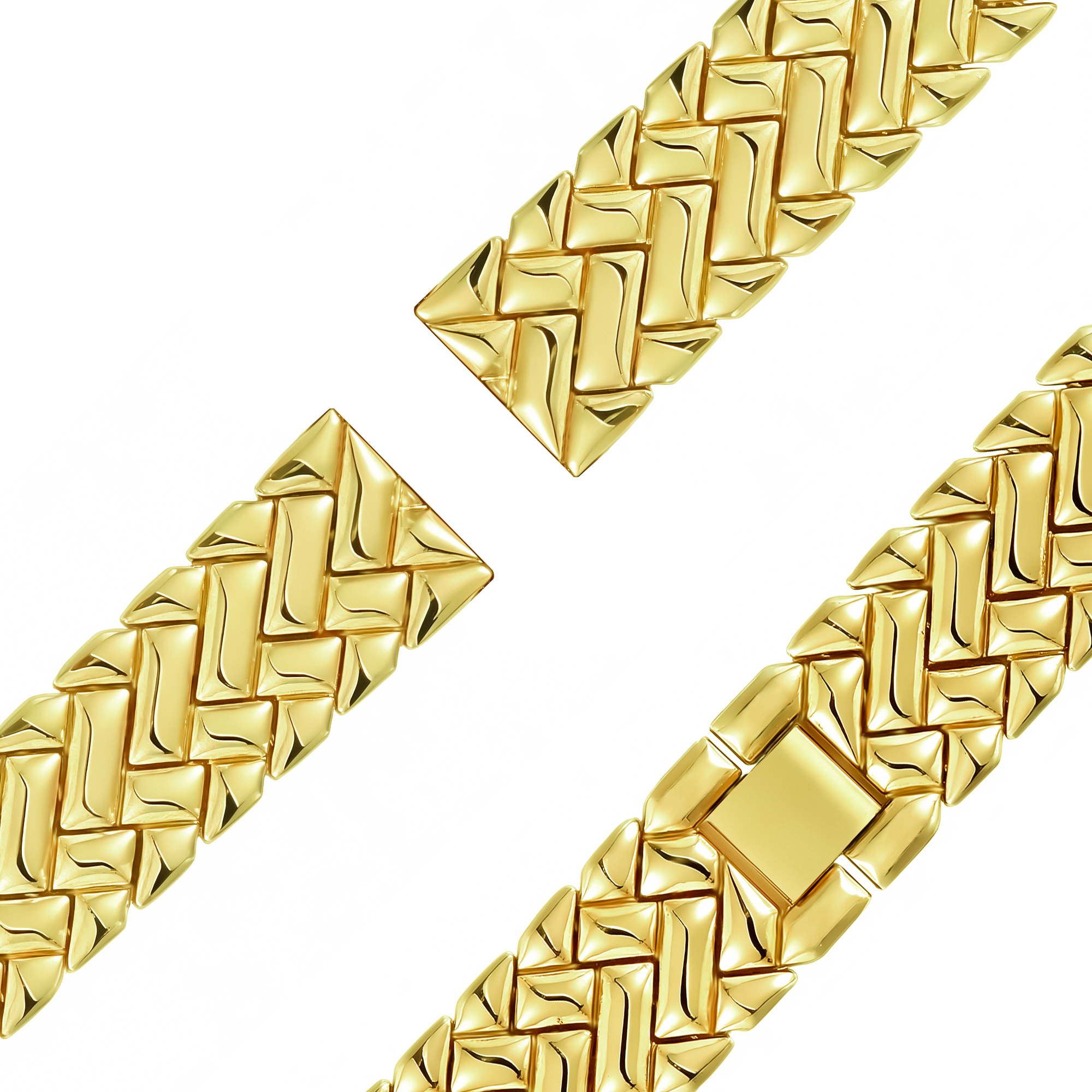 Bandz Garmin Lily 2 Metal Strap 'V-Type' (Gold)