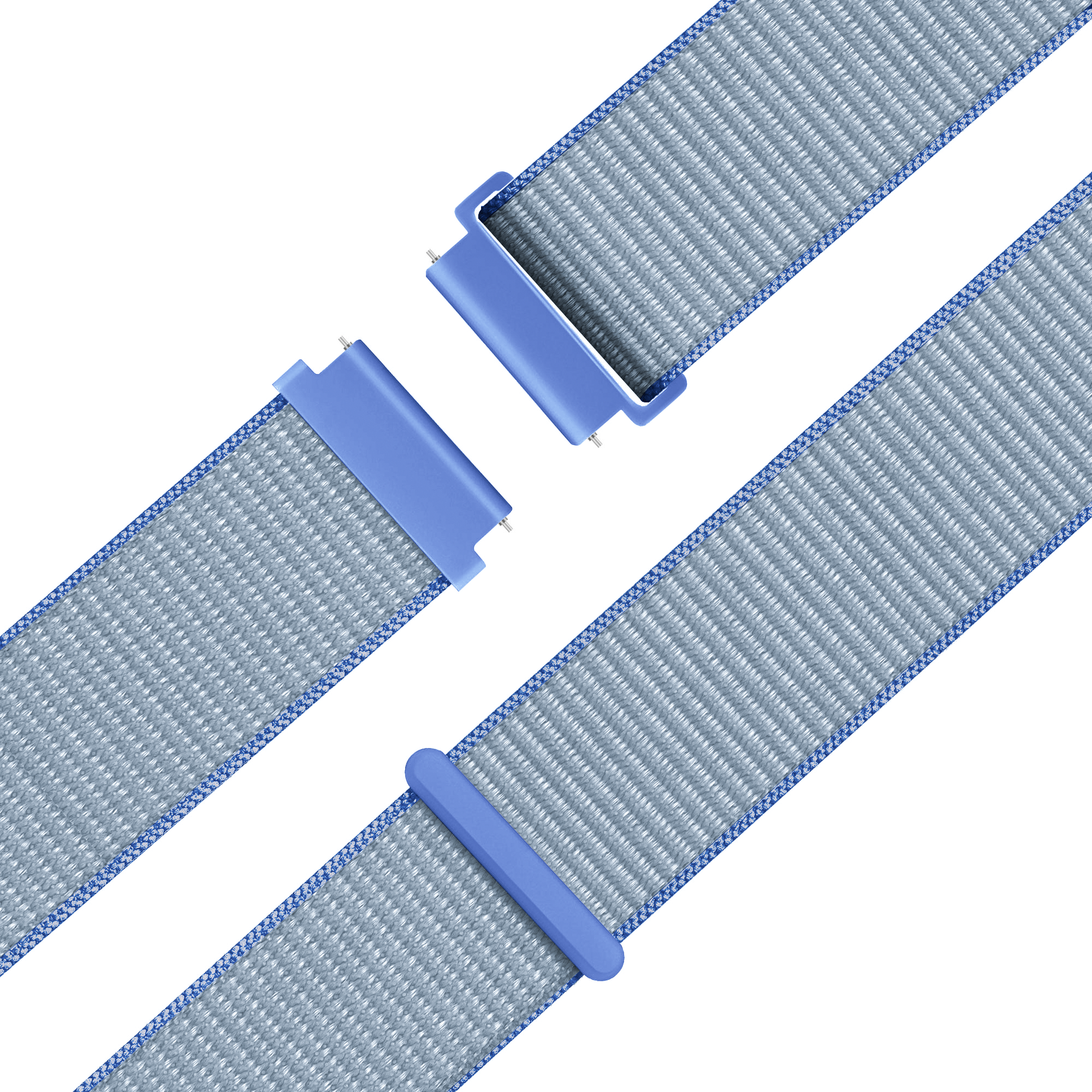 Bandz Garmin Venu 2 Nylon Loop Strap (Light Blue)