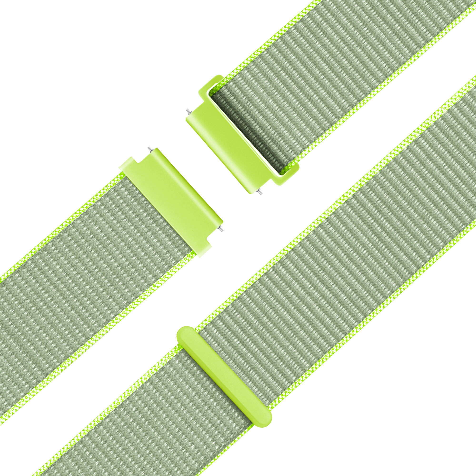Bandz Garmin D2 Air X15 nylon loop band (flash geel)