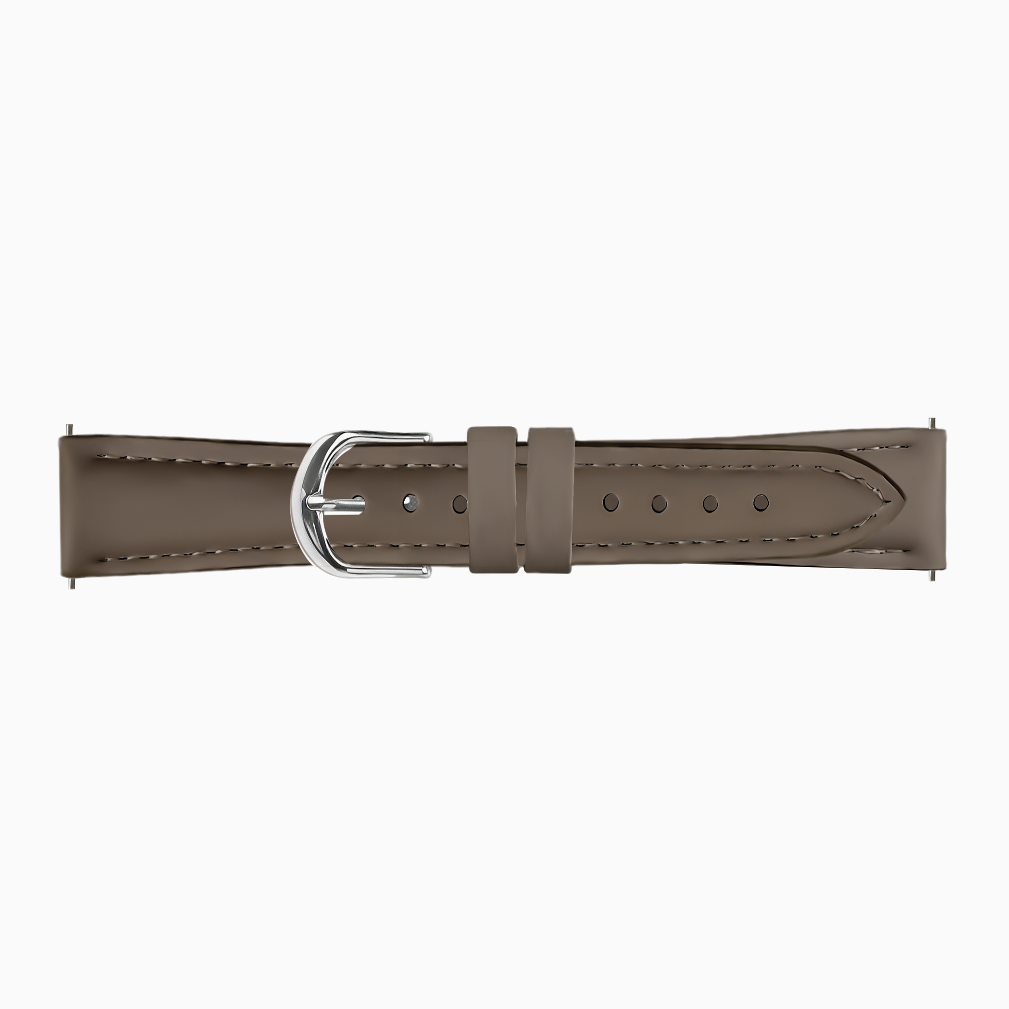 Amazfit Active 2 Slimfit Leather Strap (Dark Brown)
