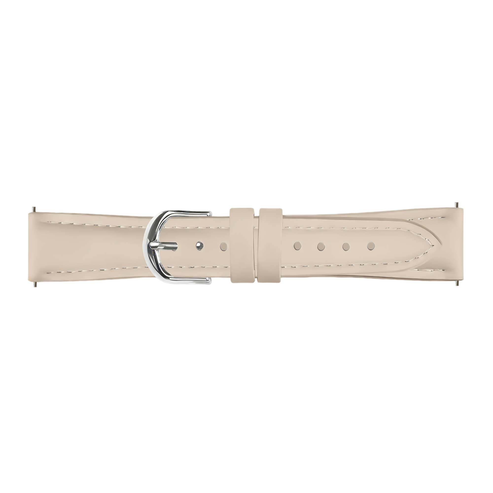 Amazfit Active 2 Slimfit Leather Strap (Milk Tea)