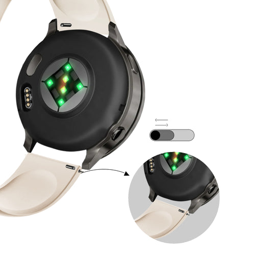 Bandz Garmin Venu 2 Plus Sport Strap 'Deluxe' (Starlight)