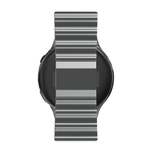 Bandz Denver SWC 195 premium stalen band 'Ocean' (grafiet)