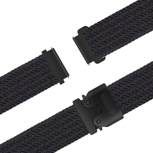 Bandz Garmin Venu 2 Braided Strap 'Parachute' (Graphite)