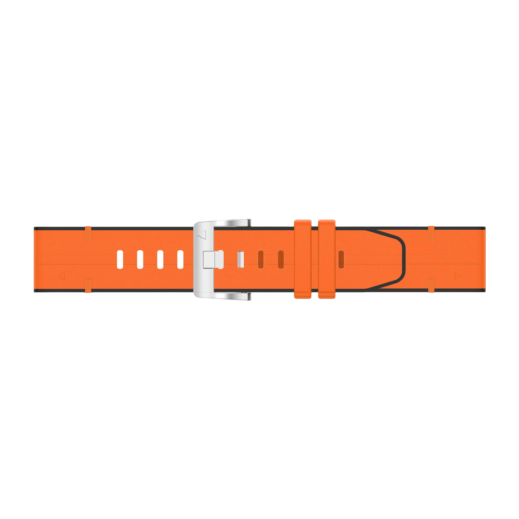 Garmin Tactix 8 - 47mm Leather Hybrid Strap (Orange)