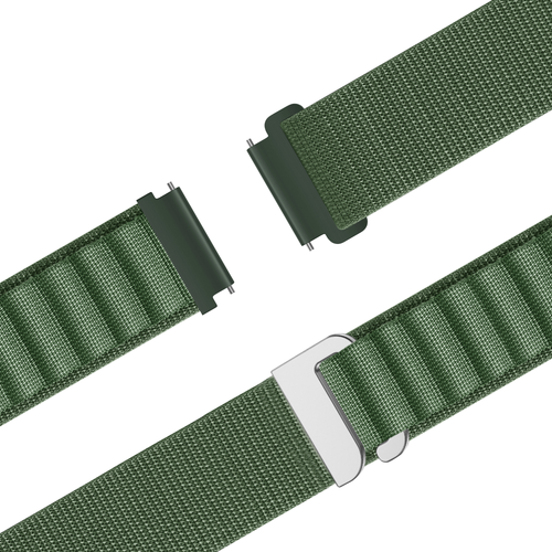 Bandz Garmin Forerunner 265 Alpine nylon band (groen)