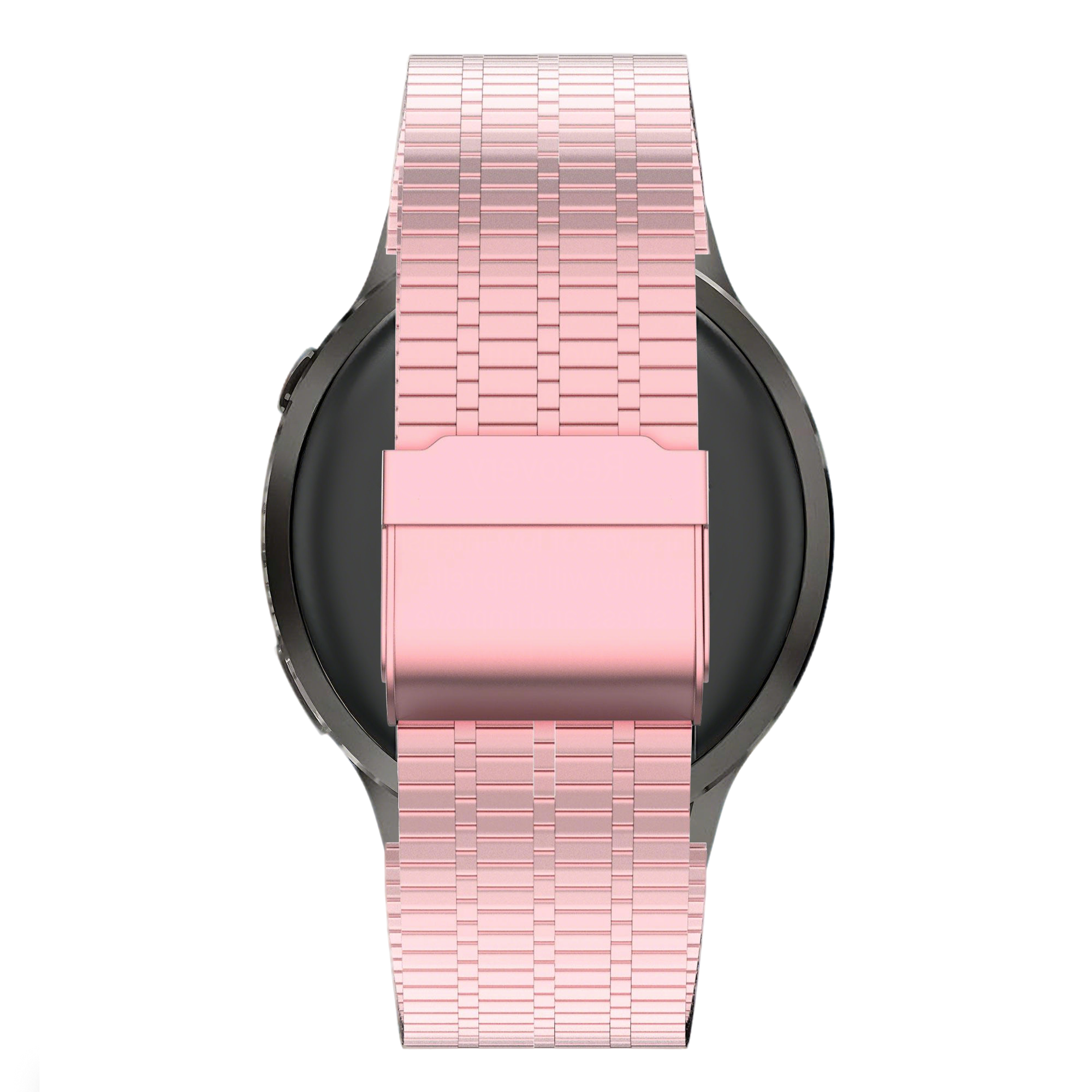 Bandz Garmin Bounce 2 verstelbare stalen band (pink sand)