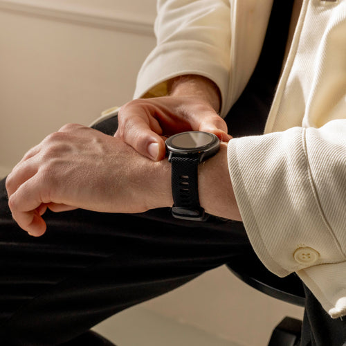 Garmin Forerunner 245 siliconen bandje (zwart)