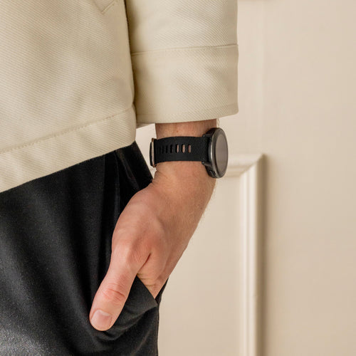 Garmin Forerunner 245 siliconen bandje (zwart)