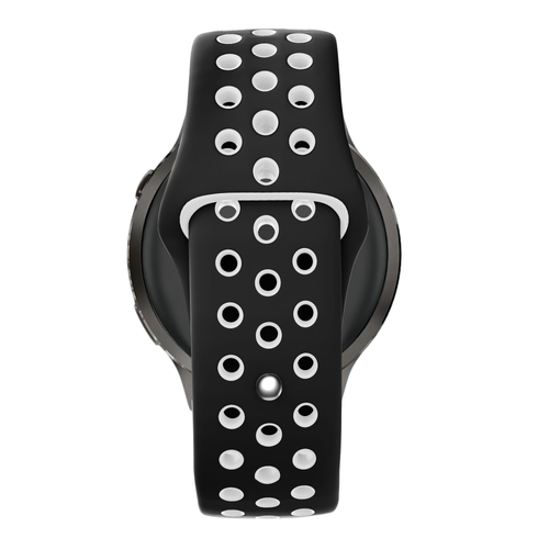 Bandz Garmin Vivoactive 4 Sport Strap 'Deluxe' (Black/White)