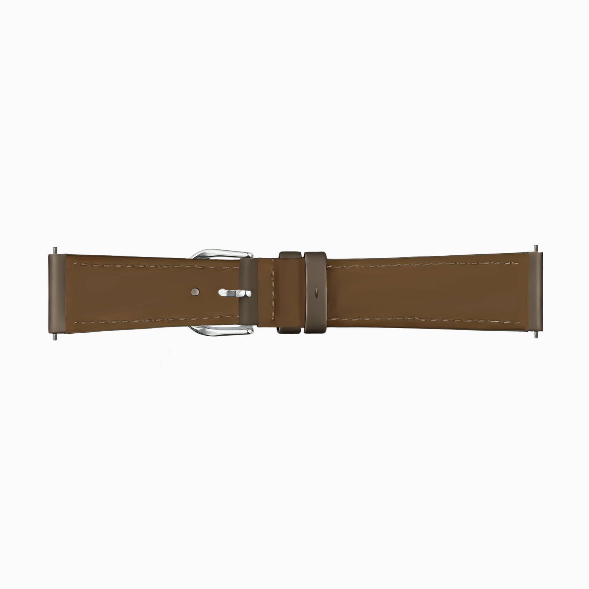 Amazfit Active 2 Slimfit Leather Strap (Dark Brown)