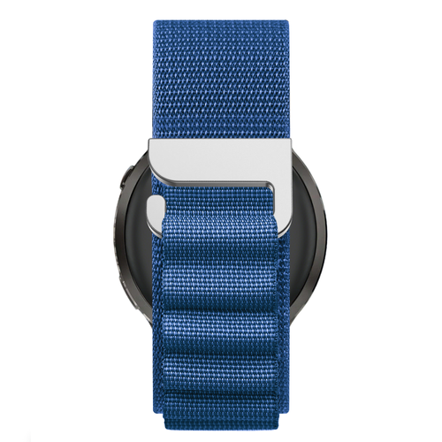Bandz Garmin Venu 2 Alpine nylon band (blauw)