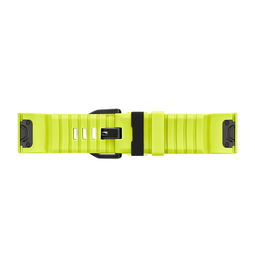 Garmin Quatix 8 - 51mm trail siliconen band (lime)