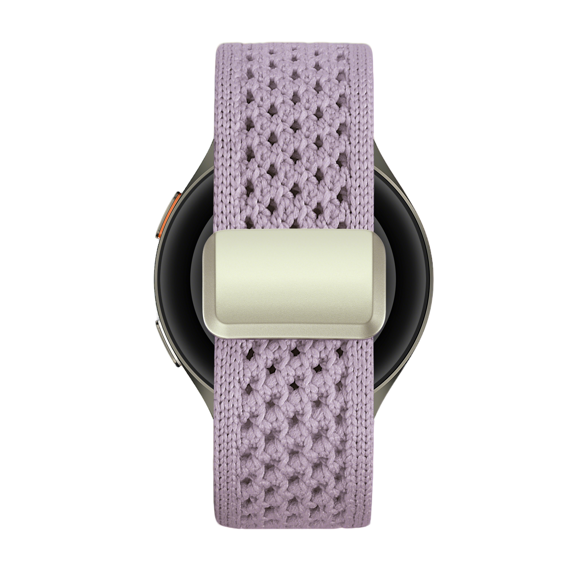 Bandz Amazfit Active 2 Vintage Nylon Strap (Light Purple)