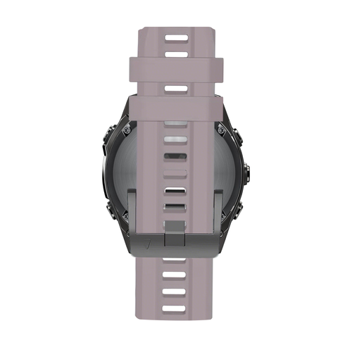Bandz Garmin Descent Mk3(i) - 43mm siliconen band 'Classic' (lavendel grijs)