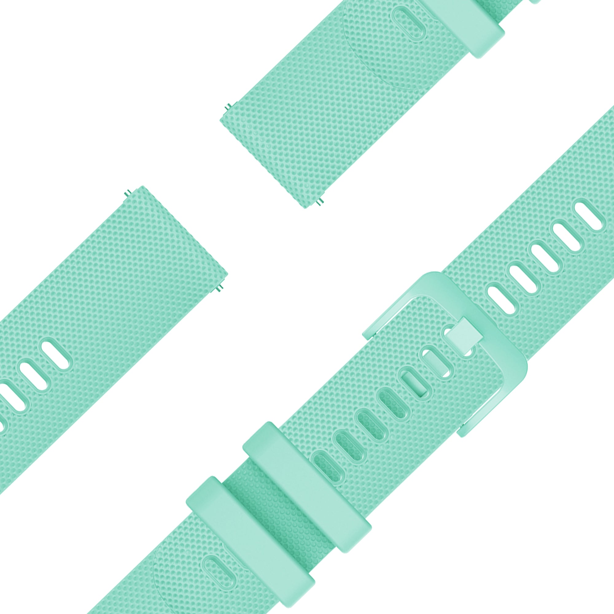 Bandz Garmin Forerunner 645 siliconen band 'Premium' (aqua)