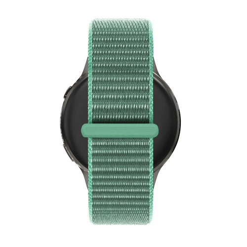 Bandz Garmin Vivoactive 6 Nylon Loop Strap (Mint)