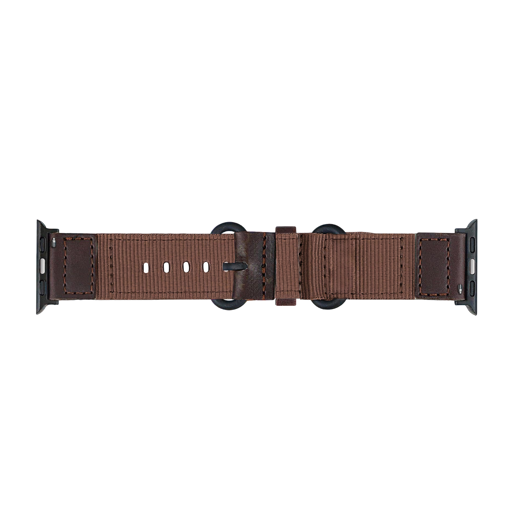 Apple Watch canvas bandje (bruin)