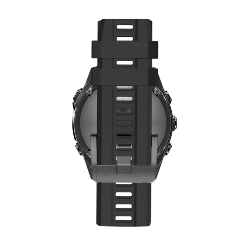 Bandz Garmin Fenix 5s / 6s Silicone Strap 'Classic' (Black)