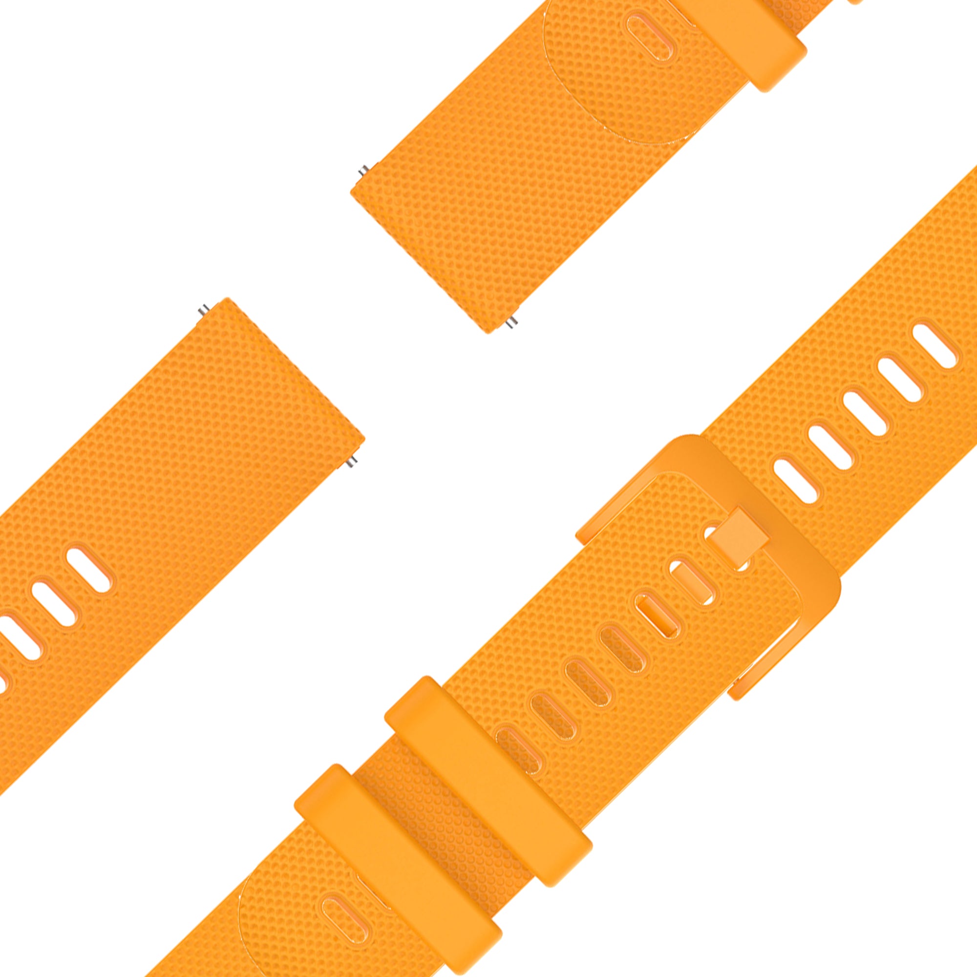 Bandz Garmin Forerunner 570 - 47mm Silicone Strap 'Premium' (Orange)