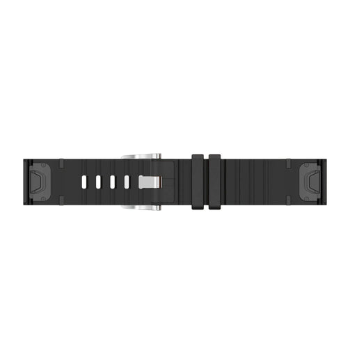 Garmin Descent Mk2(i) leren hybrid bandje (zwart)