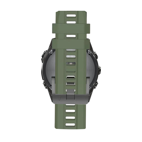 Bandz Amazfit T-Rex Ultra 2 siliconen band 'Classic' (legergroen)
