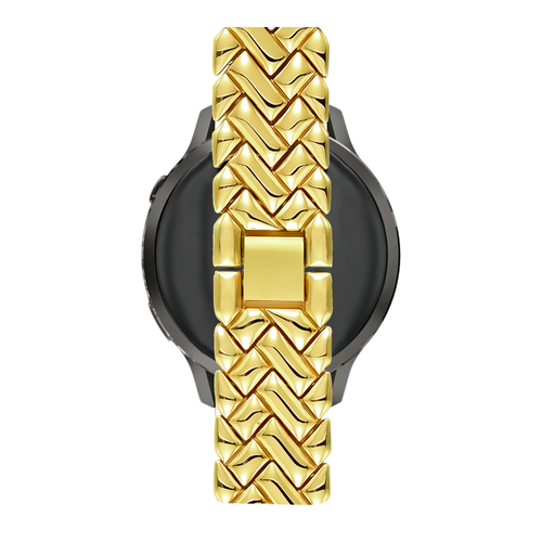 Bandz Garmin Venu 3s metalen band 'V-type' (goud)