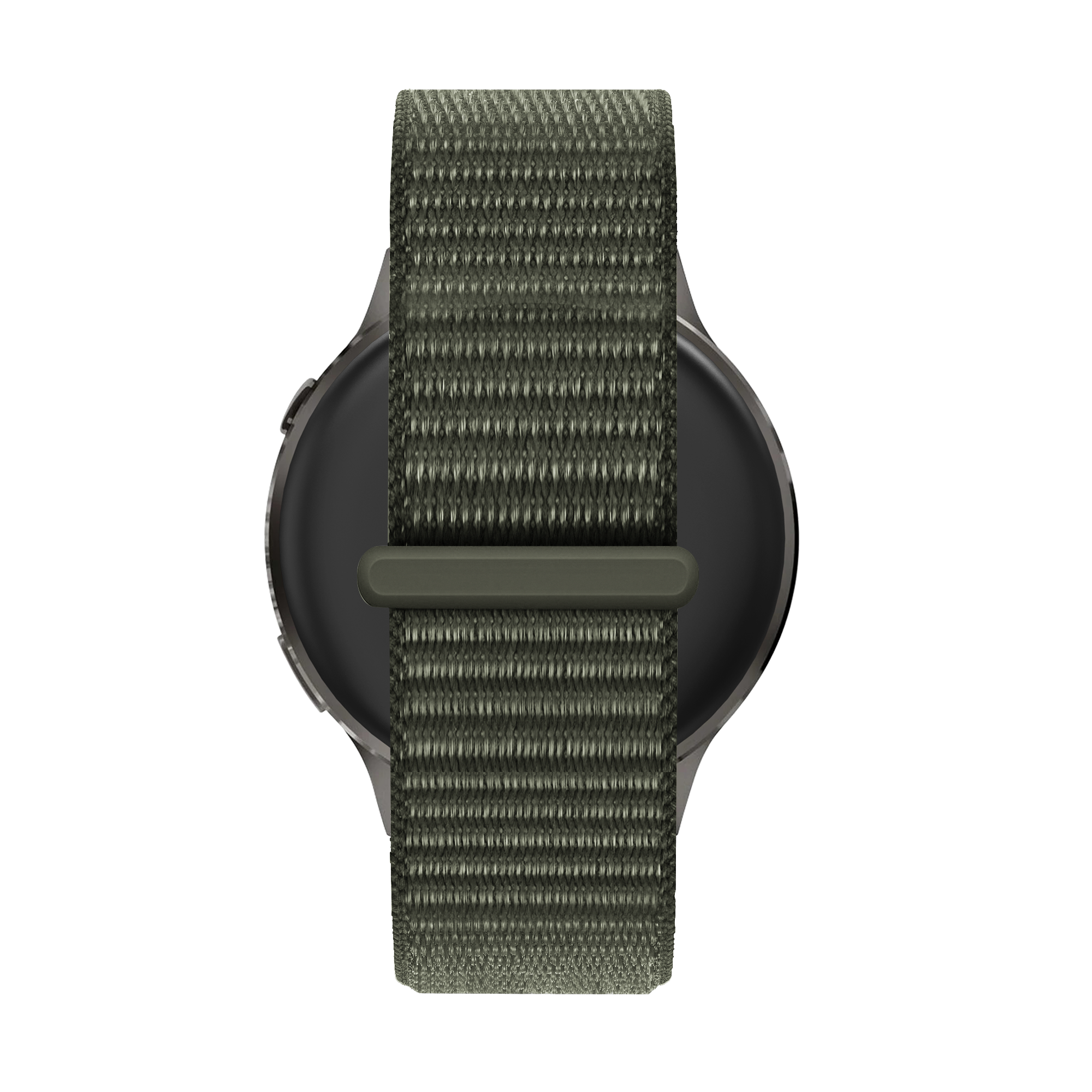 Bandz Garmin Forerunner 265s nylon loop band (donkergroen)
