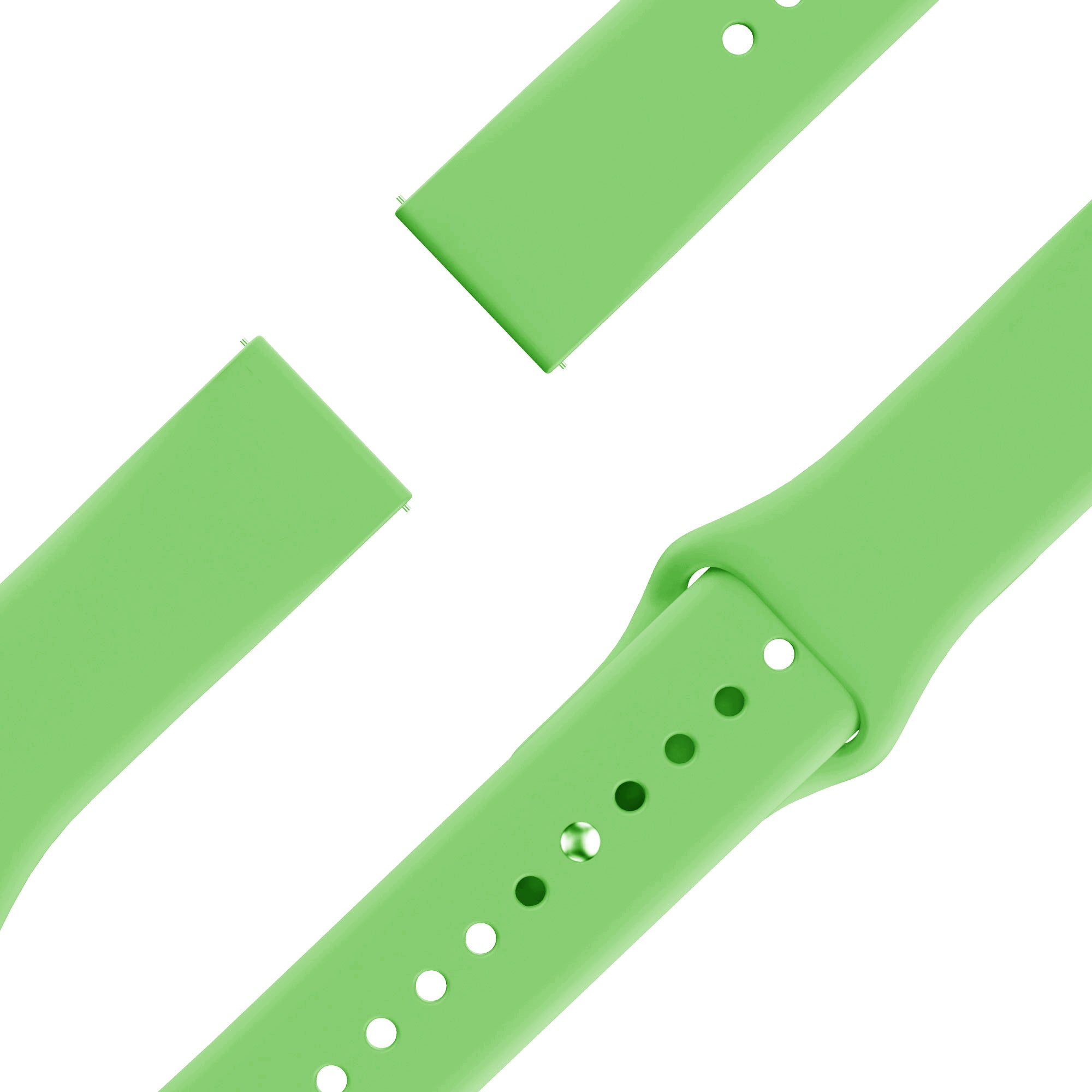Bandz Garmin Forerunner 570 - 42mm sport band 'Deluxe' (groen)