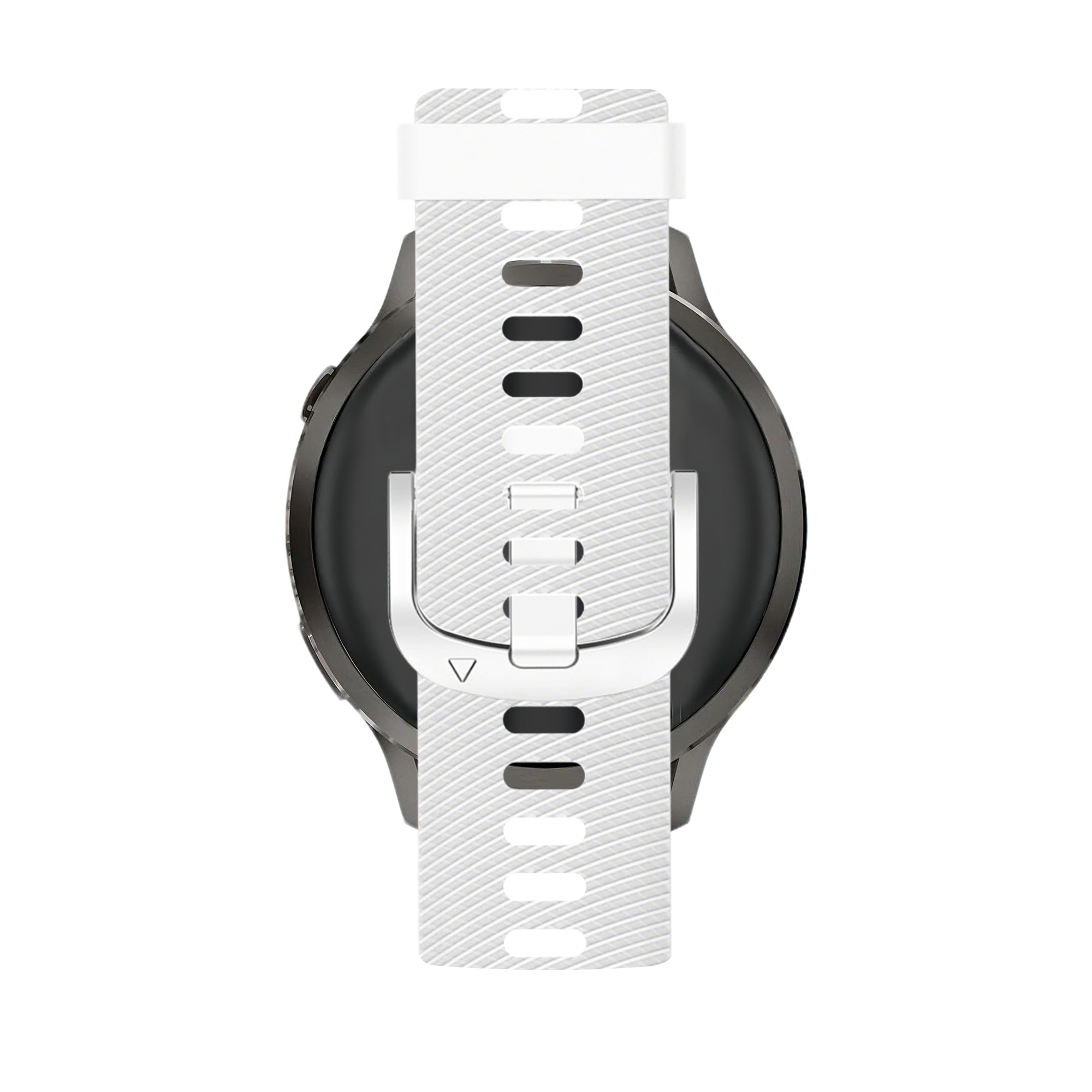 Bandz Garmin Venu 4 - 41mm siliconen band 'Deluxe' (wit)