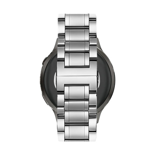 Bandz Garmin Forerunner 70 Steel Link Strap 'Deluxe' (Silver)