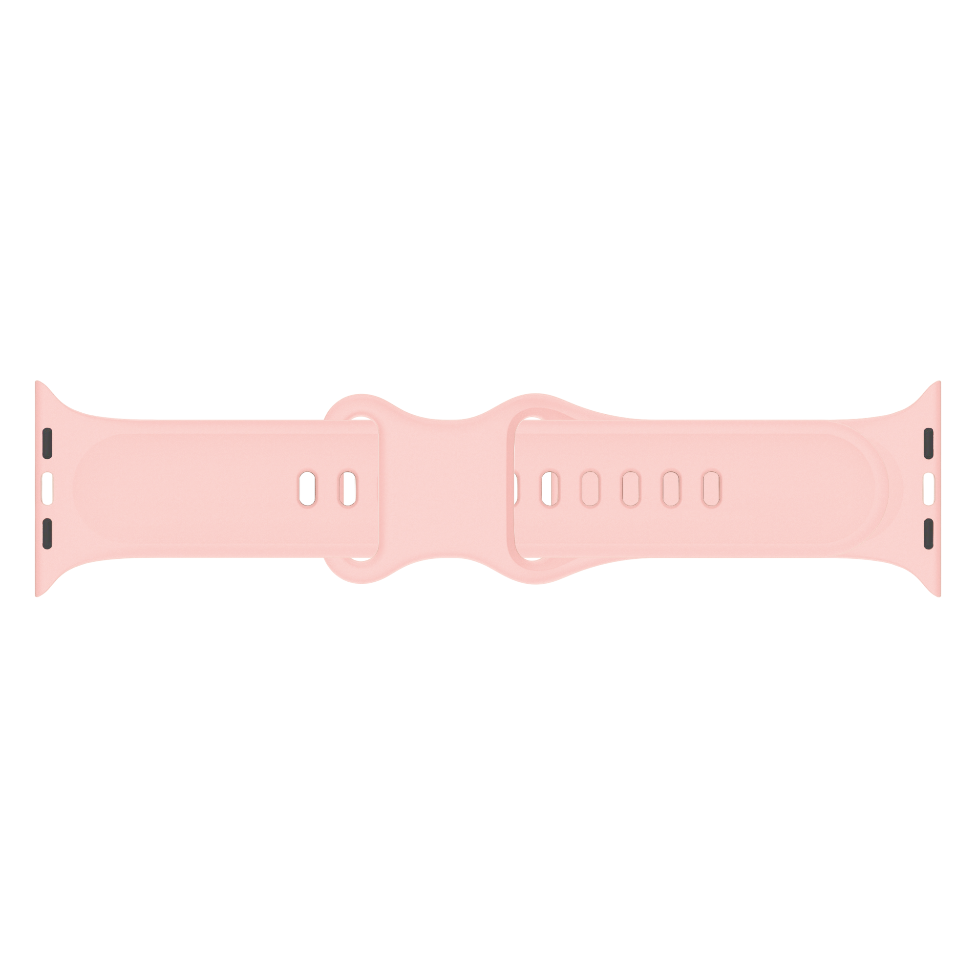 Apple Watch Flower Silicone Strap (Blue/Pink)