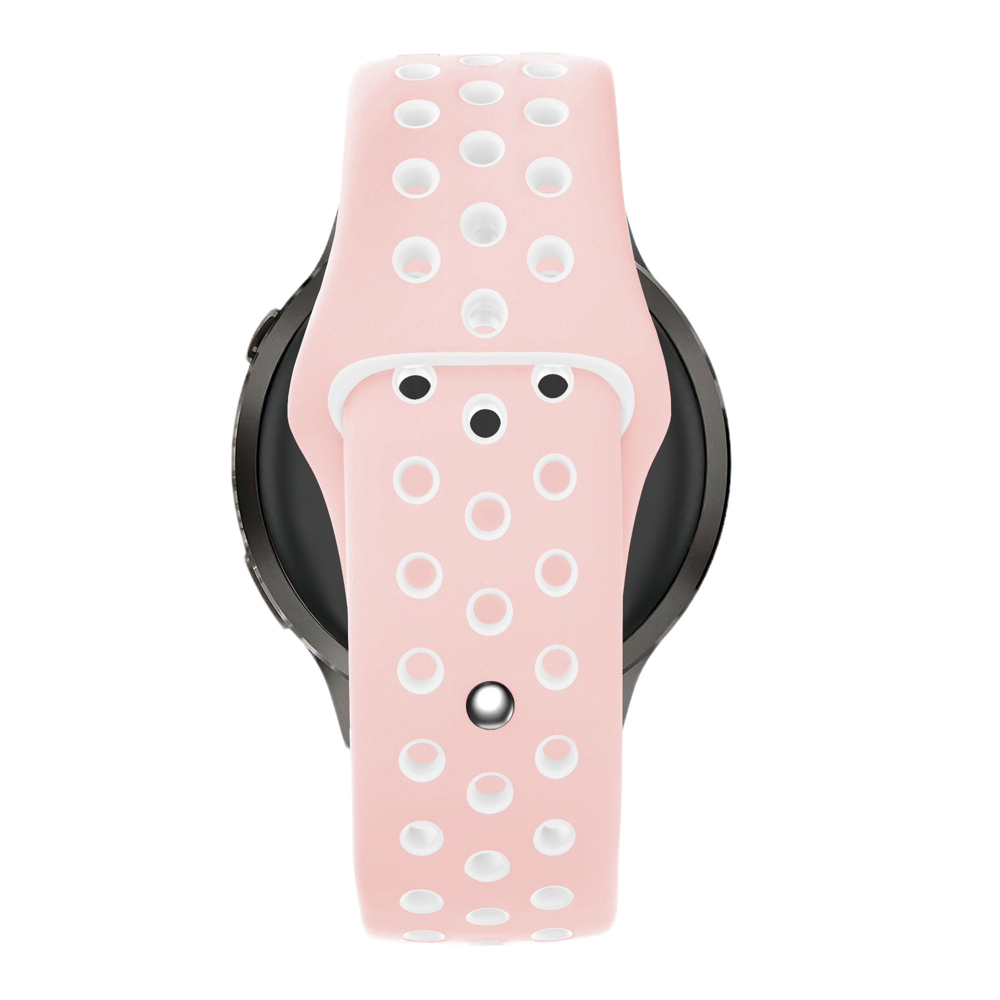 Bandz Garmin Bounce 2 Sport Strap 'Deluxe' (Pink/White)