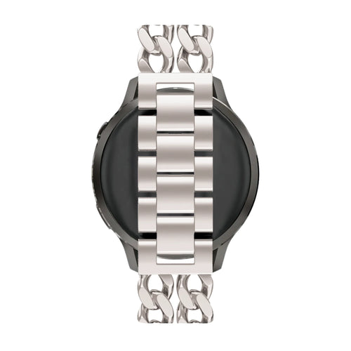 Bandz Coros Apex - 42mm Metal Strap 'Double Chains' (Starlight)