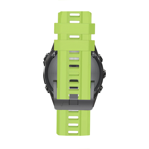 Bandz Garmin Epix Pro (Gen 2) 51mm siliconen band 'Classic' (lichtgroen)