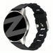 Bandz Samsung Galaxy Watch 7 - 44mm siliconen band 'Chains' (zwart)