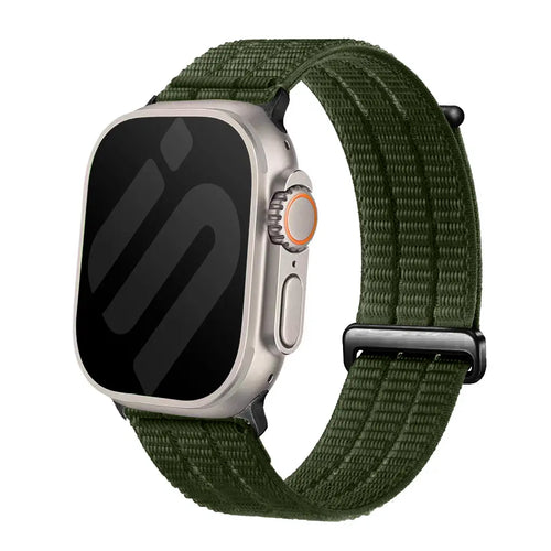Apple Watch nylon air band (donkergroen)